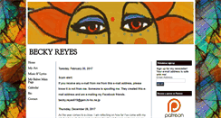 Desktop Screenshot of beckyreyes.com